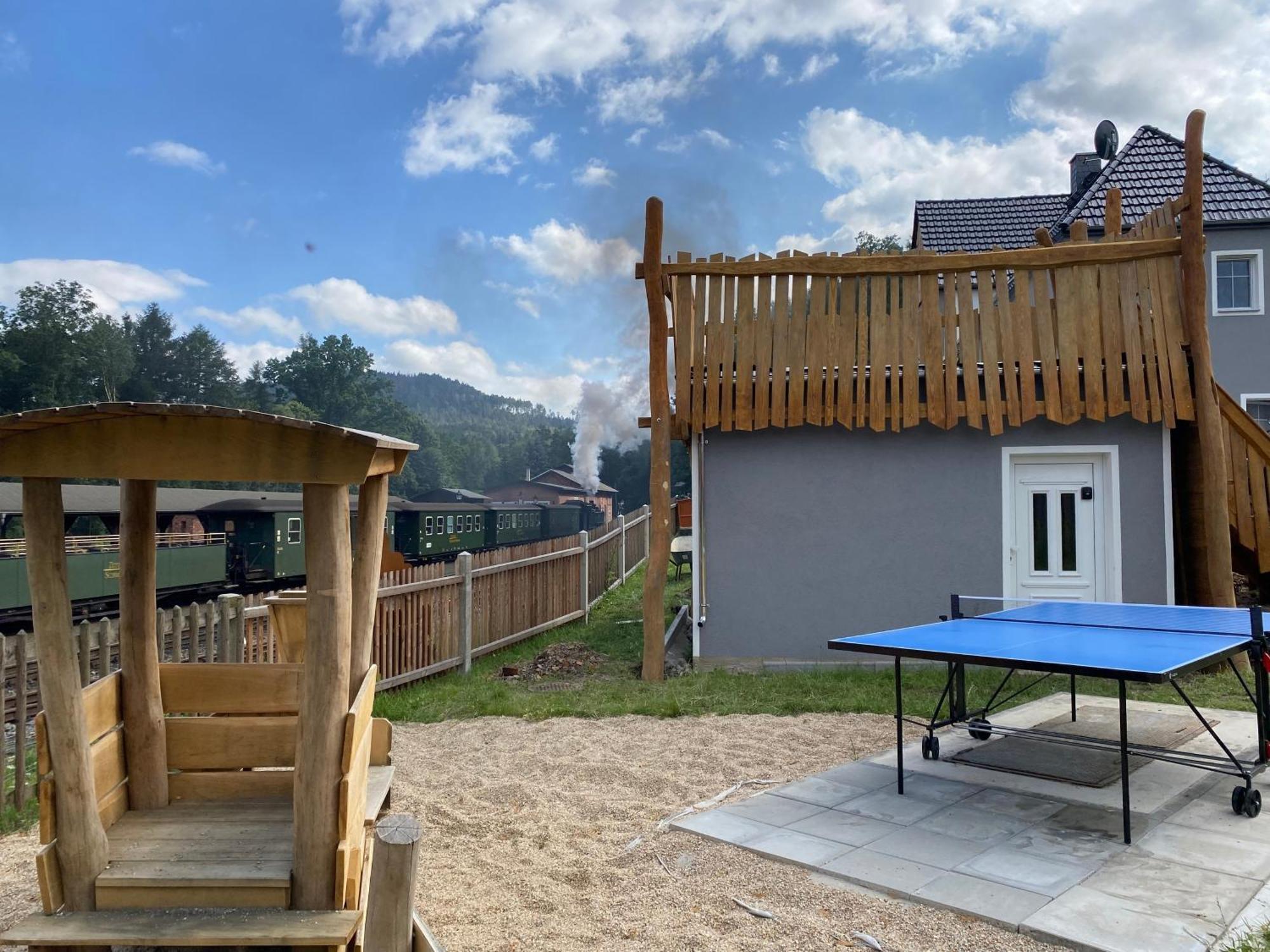 Ferienhaus Bimmelbahn 2 올베르스도프 외부 사진